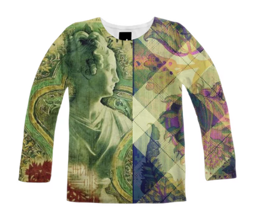 Print All Over Me, PAOM.COM, CUSTOM CLOTHING, TRACY PORTER SANCTUARY SLIM FIT JERSEY TEE, Long Sleeve Shirt