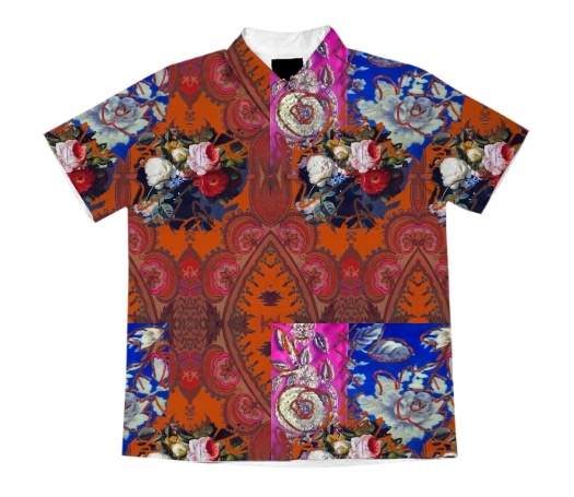 TRACY PORTER JUNGLE BLOUSE