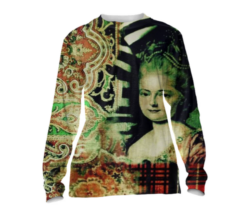Print All Over Me, PAOM.COM, CUSTOM CLOTHING, TRACY PORTER BOHEME JERSEY, Cuffed Long Sleeve