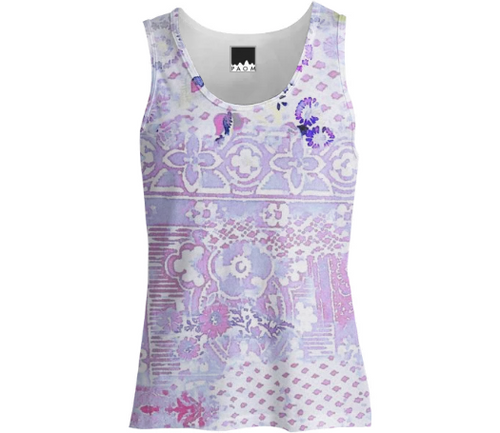 Print All Over Me, PAOM.COM, CUSTOM CLOTHING, Viola Womens Tank Top, Tank Top Women