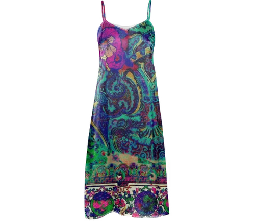 Print All Over Me, PAOM.COM, CUSTOM CLOTHING, TRACY PORTER IMAGINE SLIP DRESS, Slip Dress