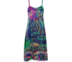 Print All Over Me, PAOM.COM, CUSTOM CLOTHING, TRACY PORTER IMAGINE SLIP DRESS, Slip Dress