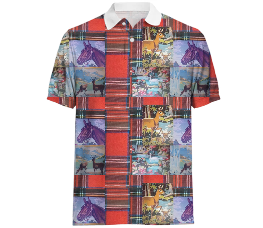 TRACY PORTER MADRIGAL POLO SHIRT