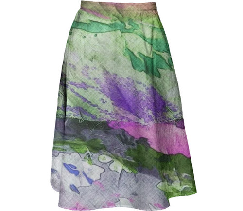 Print All Over Me, PAOM.COM, CUSTOM CLOTHING, TRACY PORTER DREAMING MIDI SKIRT, Midi Skirt