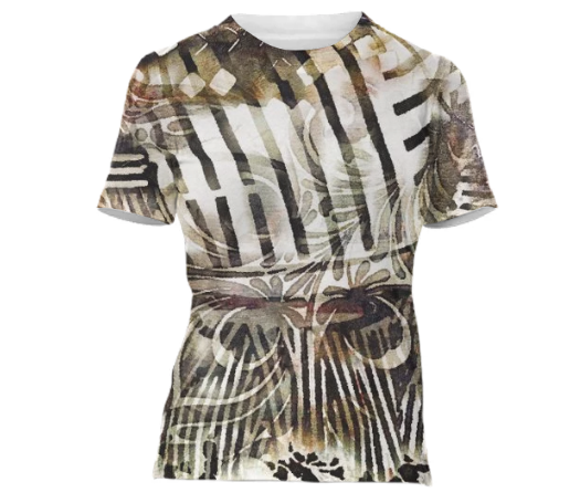 Print All Over Me, PAOM.COM, CUSTOM CLOTHING, Cleo Fitted T-Shirt, Babydoll T-shirt