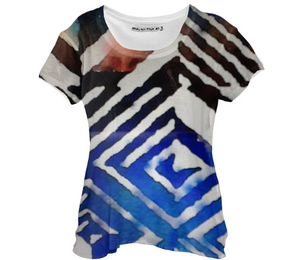 Print All Over Me, PAOM.COM, CUSTOM CLOTHING, TRACY PORTER WILLA DRAPE TEE, Drape Shirt