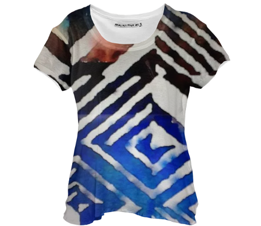 Print All Over Me, PAOM.COM, CUSTOM CLOTHING, TRACY PORTER WILLA DRAPE TEE, Drape Shirt