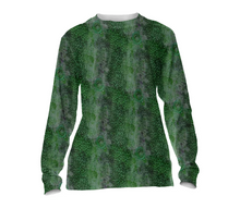 Print All Over Me, PAOM.COM, CUSTOM CLOTHING, TRACY PORTER WILD EMERALD JERSEY, Cuffed Long Sleeve
