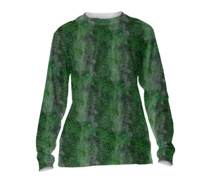 Print All Over Me, PAOM.COM, CUSTOM CLOTHING, TRACY PORTER WILD EMERALD JERSEY, Cuffed Long Sleeve
