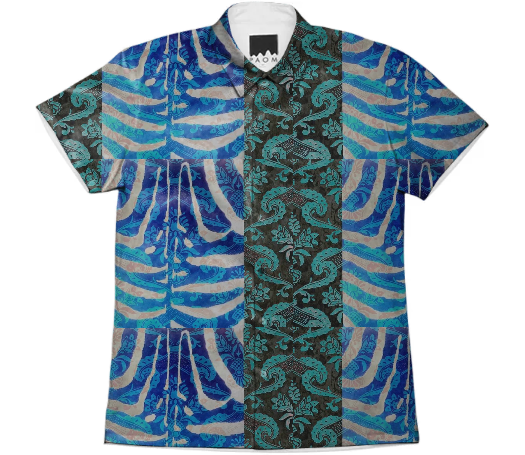 TRACY PORTER BLOOMING WILD BLOUSE