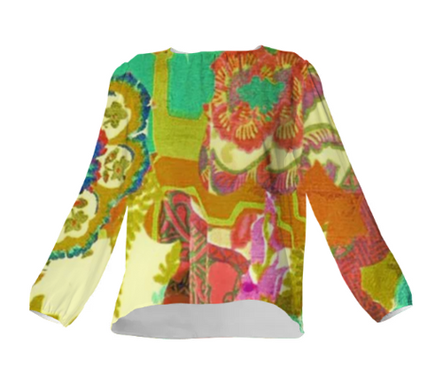 Print All Over Me, PAOM.COM, CUSTOM CLOTHING, Rebel silk blouse, VP Silk Top