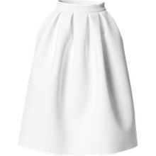 TRACY PORTER KITTY KITTY NEOPRENE MIDI SKIRT